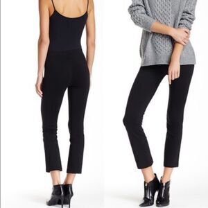 Vince Ponte Ankle Moto Kick Legging in Charcoal Grey Size S
